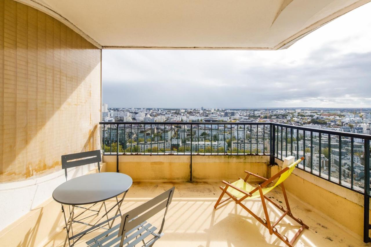 Ferienwohnung Le Nouvel Horizon - Panoramique Sur Rennes Exterior foto